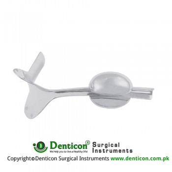 Auvard Vaginal Specula Complete With Detachable Weight Stainless Steel, 23.5 cm - 9 1/4" Blade Size 80 x 43 mm